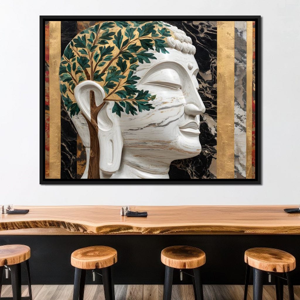 Enlightened Tranquil Oasis Canvas Wall Art