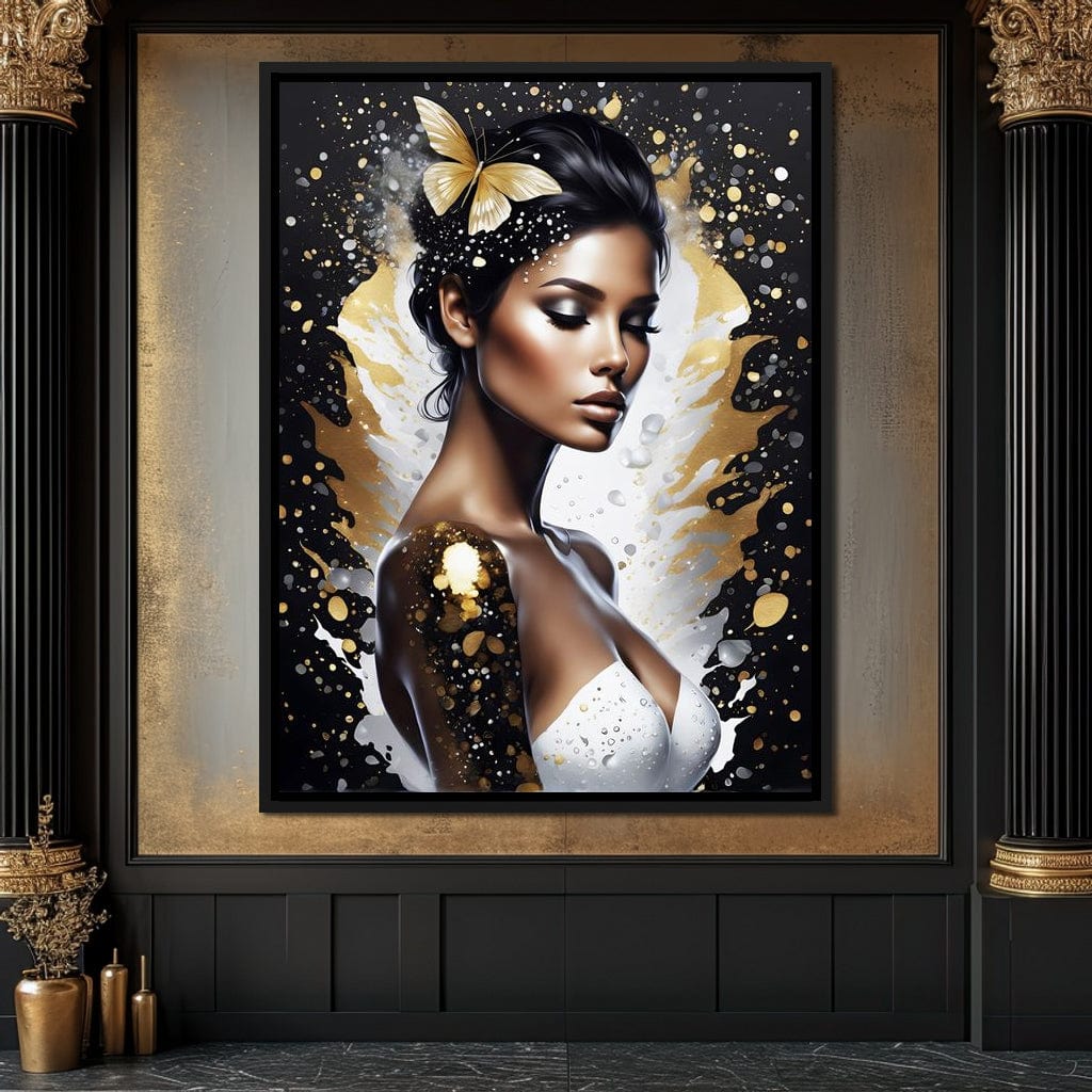 Female Portrait 194 Canvas Wall Art