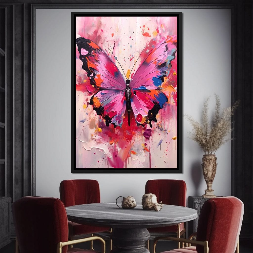 Radiant Winged Dreams Canvas Wall Art