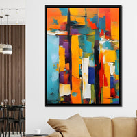 Colorful Modern Art 008 Canvas Wall Art