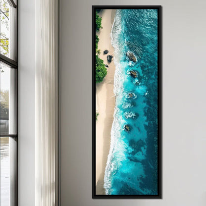 Oceans Lullaby Shores Canvas Wall Art