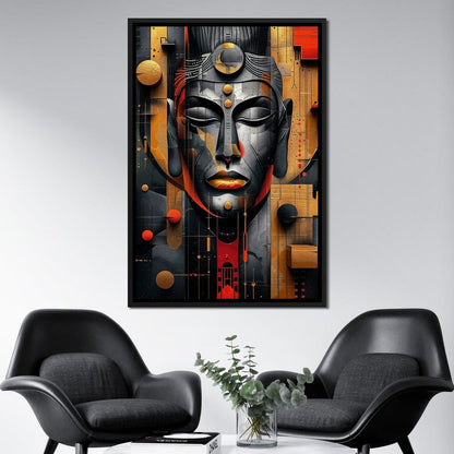 Solar Radiance Geometric Visions Canvas Wall Art