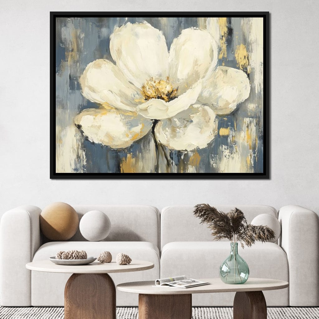Petals of Tranquil Blossom Canvas Wall Art