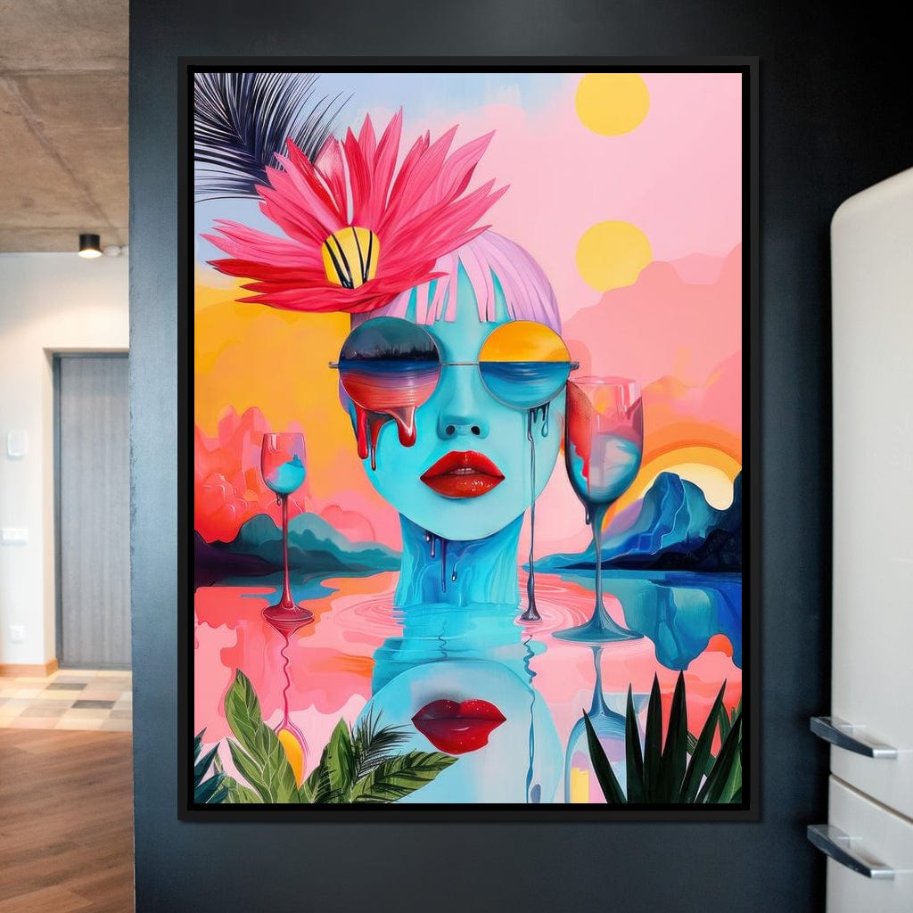 Oasis of Imagination Canvas Wall Art