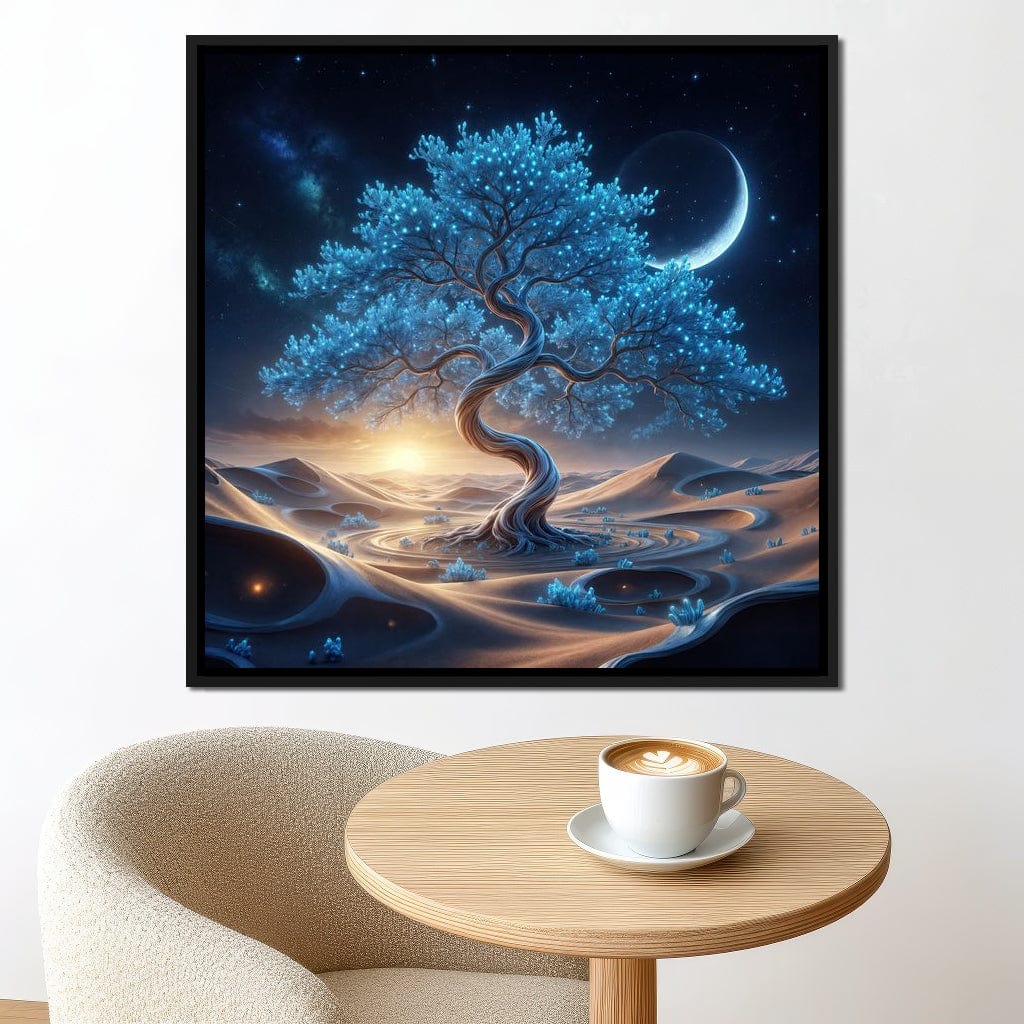 The Celestial Tree Canvas Wall Art