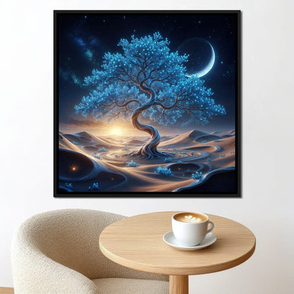 The Celestial Tree Canvas Wall Art