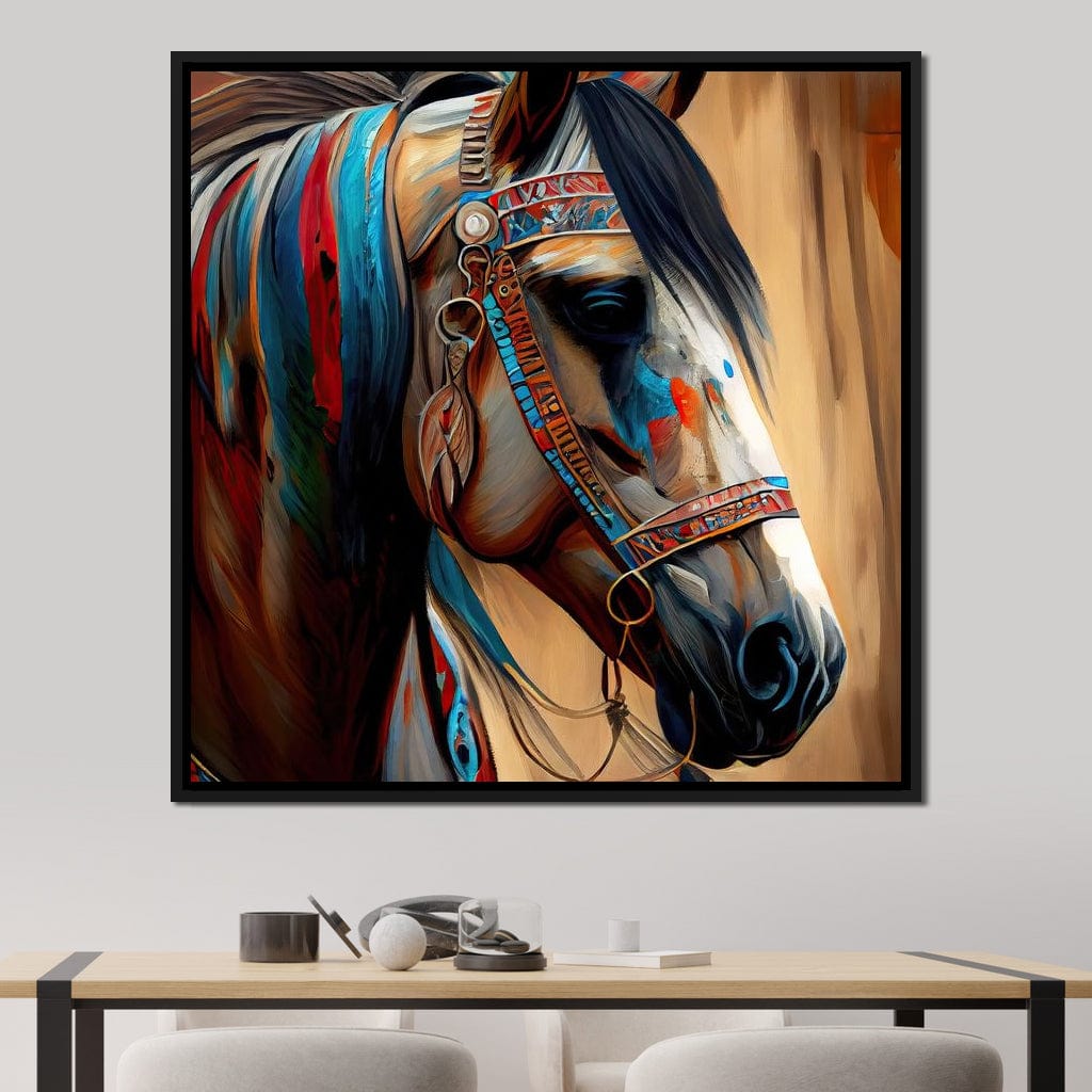 Cherokee Horse 1 Canvas Wall Art