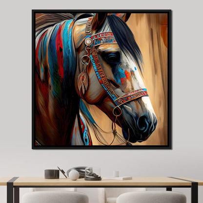 Cherokee Horse 1 Canvas Wall Art
