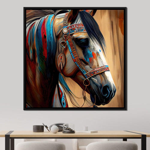 Cherokee Horse 1 Canvas Wall Art