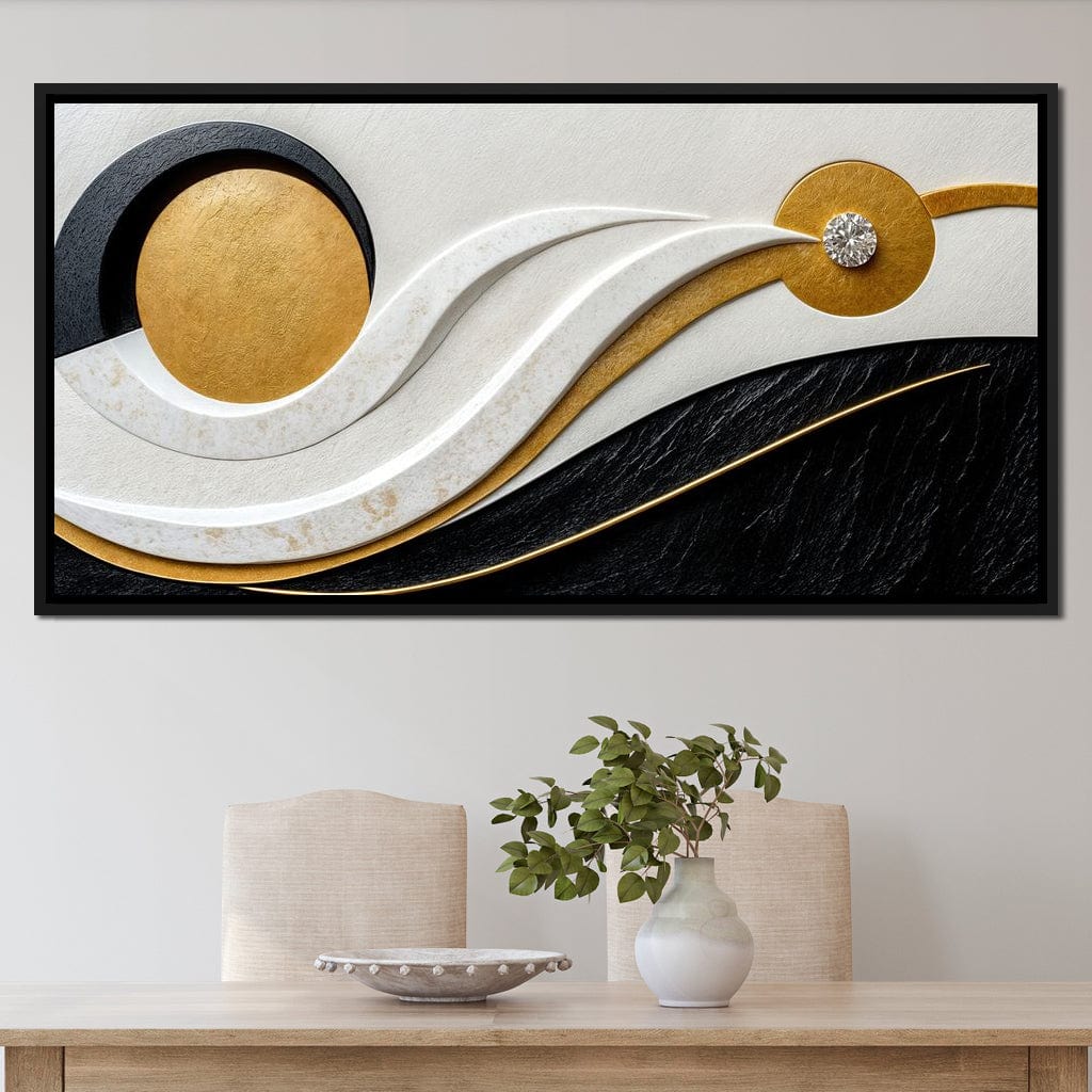Opulent Simplicity Canvas Wall Art