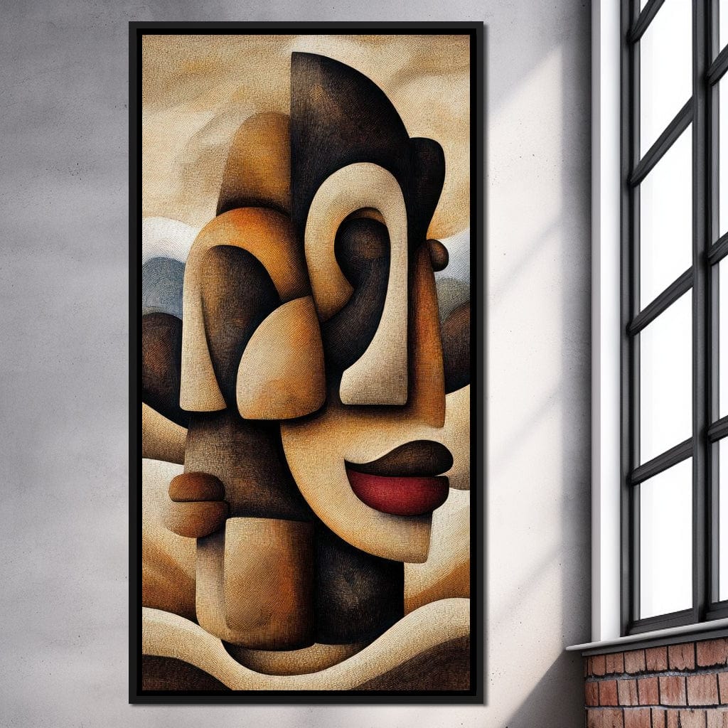 Faces of the Earth Canvas Wall Art