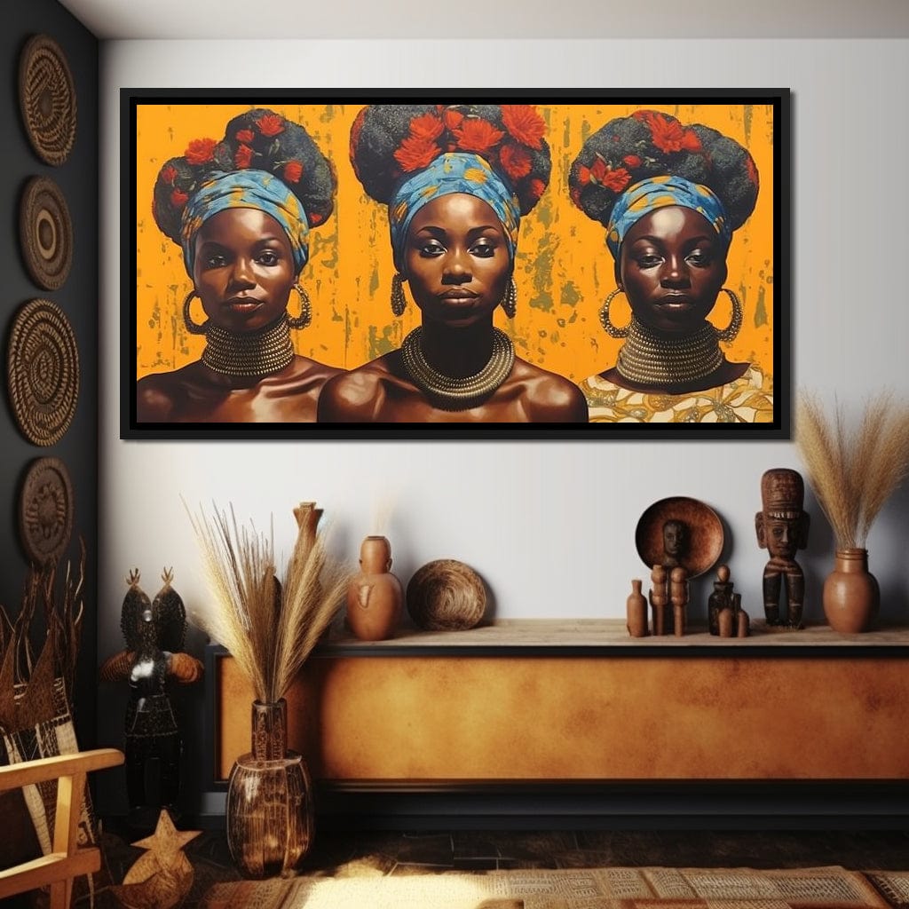 The Three Sisters Canvas Wall Art