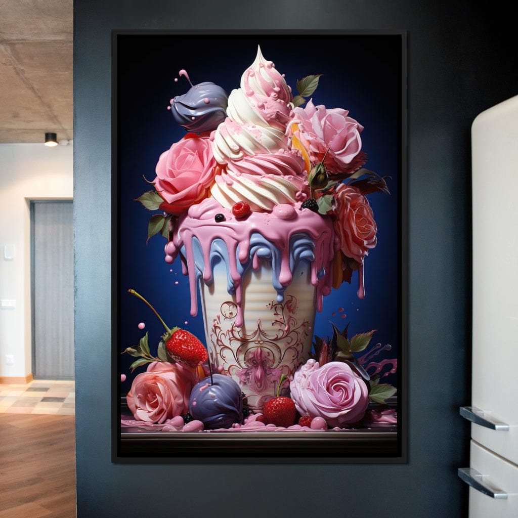 Candy Ice Cream Canvas Wall Art