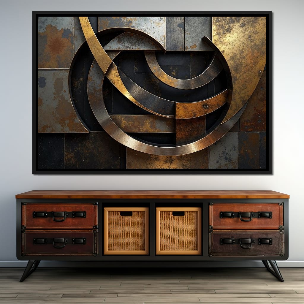 Aetheric Convergence Canvas Wall Art