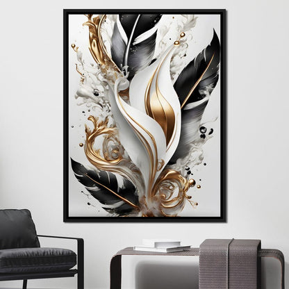 A feather's dream Canvas Wall Art