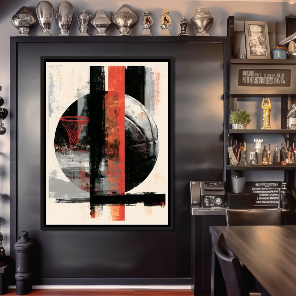 Final Buzzer Before The Shot Canvas Wall Art