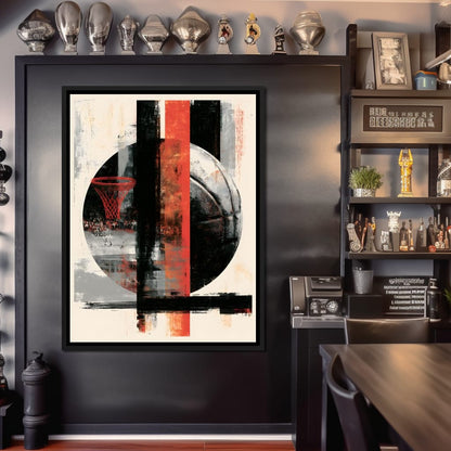 Final Buzzer Before The Shot Canvas Wall Art