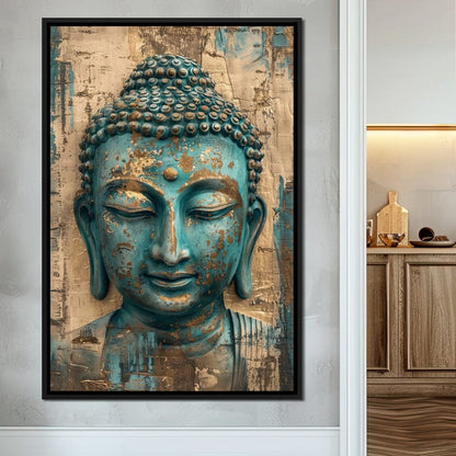 Meditative Harmony Tranquility Canvas Wall Art