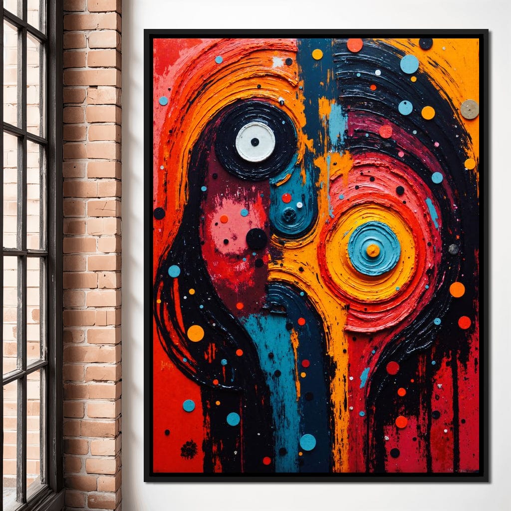 Colorful Modern Art 068 Canvas Wall Art