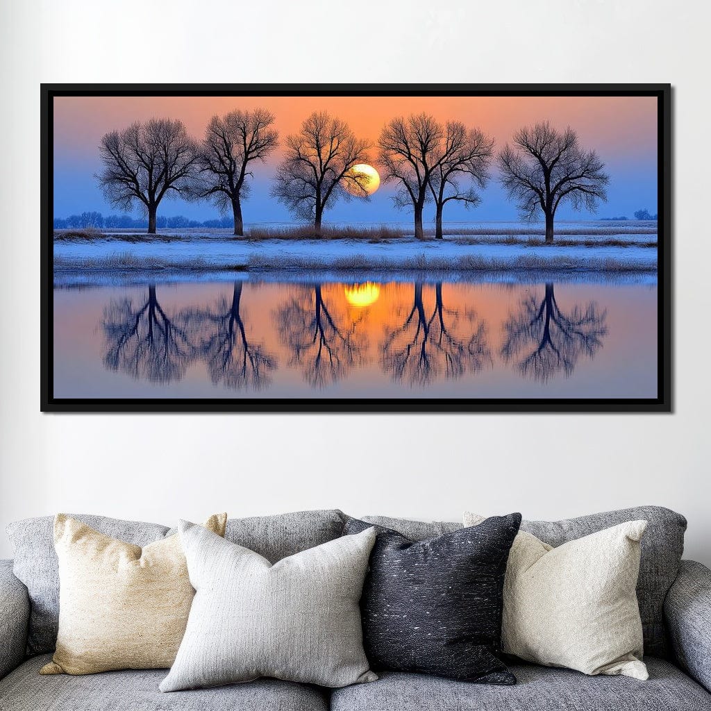 Equinox Reflections Canvas Wall Art
