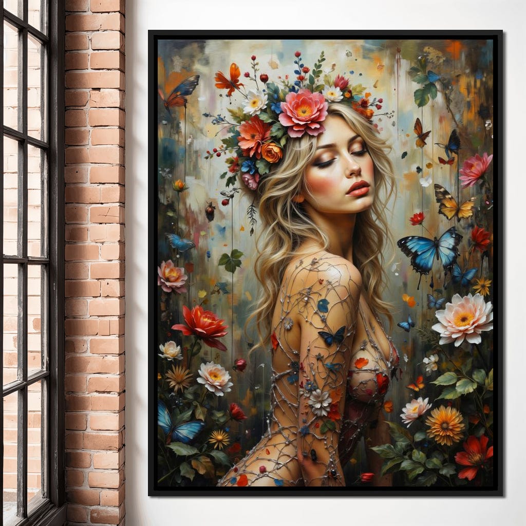 Female Portrait 335 Canvas Wall Art