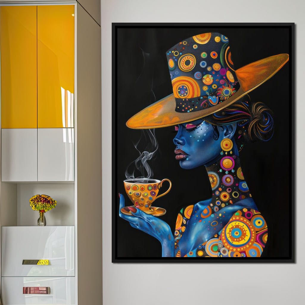 Astral Afternoon Tea Canvas Wall Art