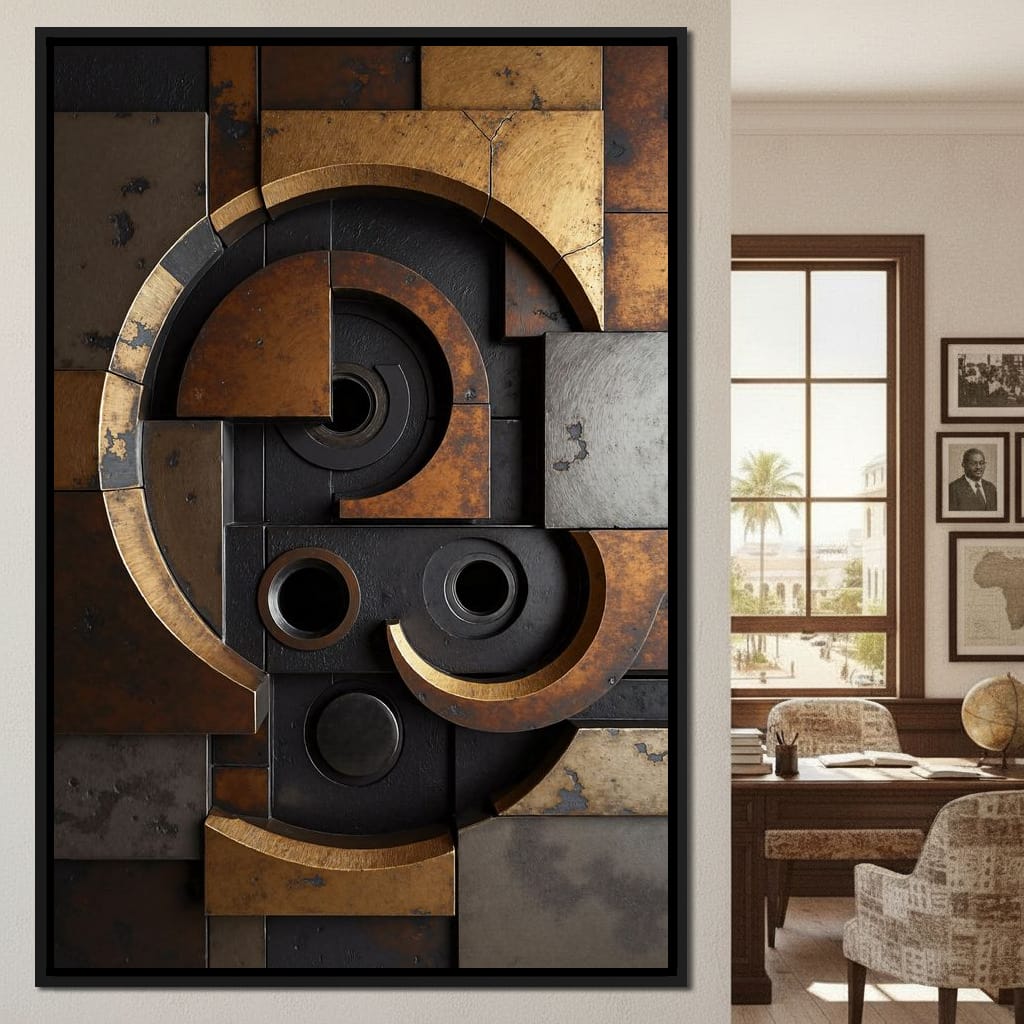 Echoes of the Infinite Canvas Wall Art