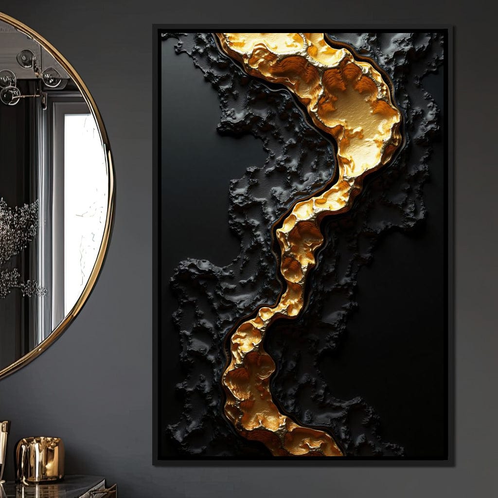 Veins of the Earth Canvas Wall Art