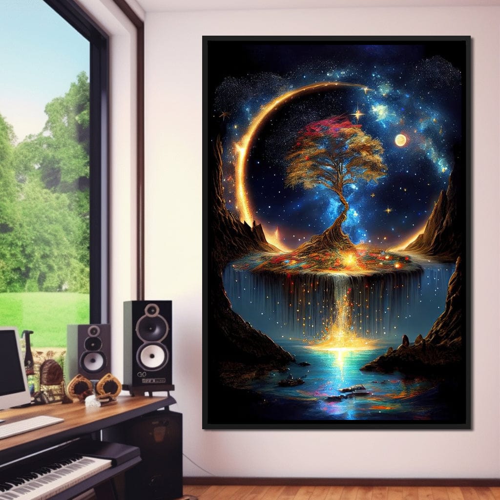 Mythical Tree Canvas Wall Art