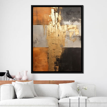 Eternal Golden Light Canvas Wall Art