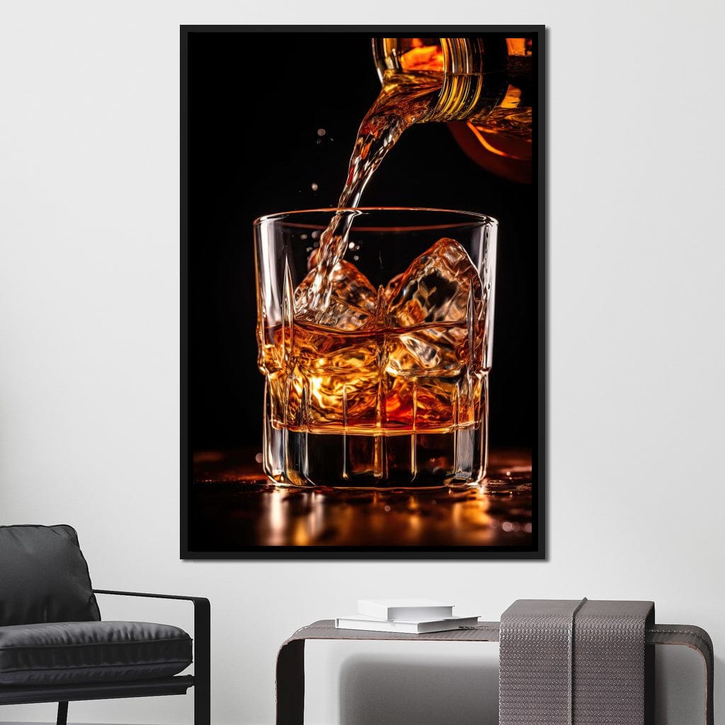 Whiskey's Ethereal Canvas Wall Art