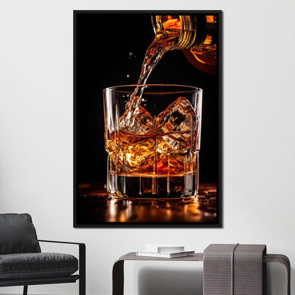 Whiskey's Ethereal Canvas Wall Art