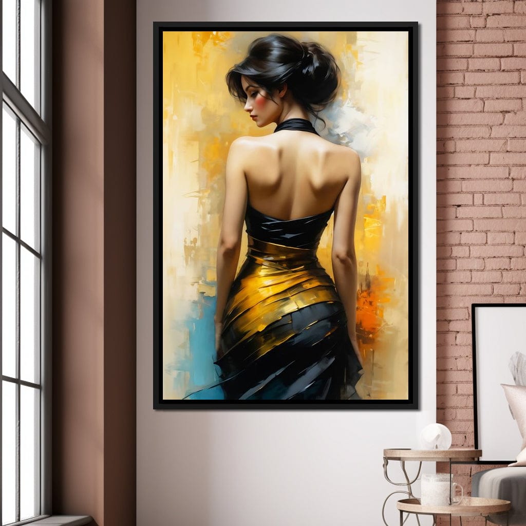 Female Portrait 295 Canvas Wall Art