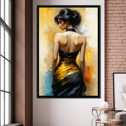 Female Portrait 295 Canvas Wall Art