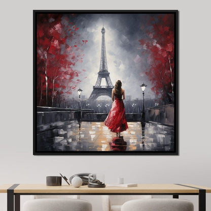 Romantic French Dream Canvas Wall Art