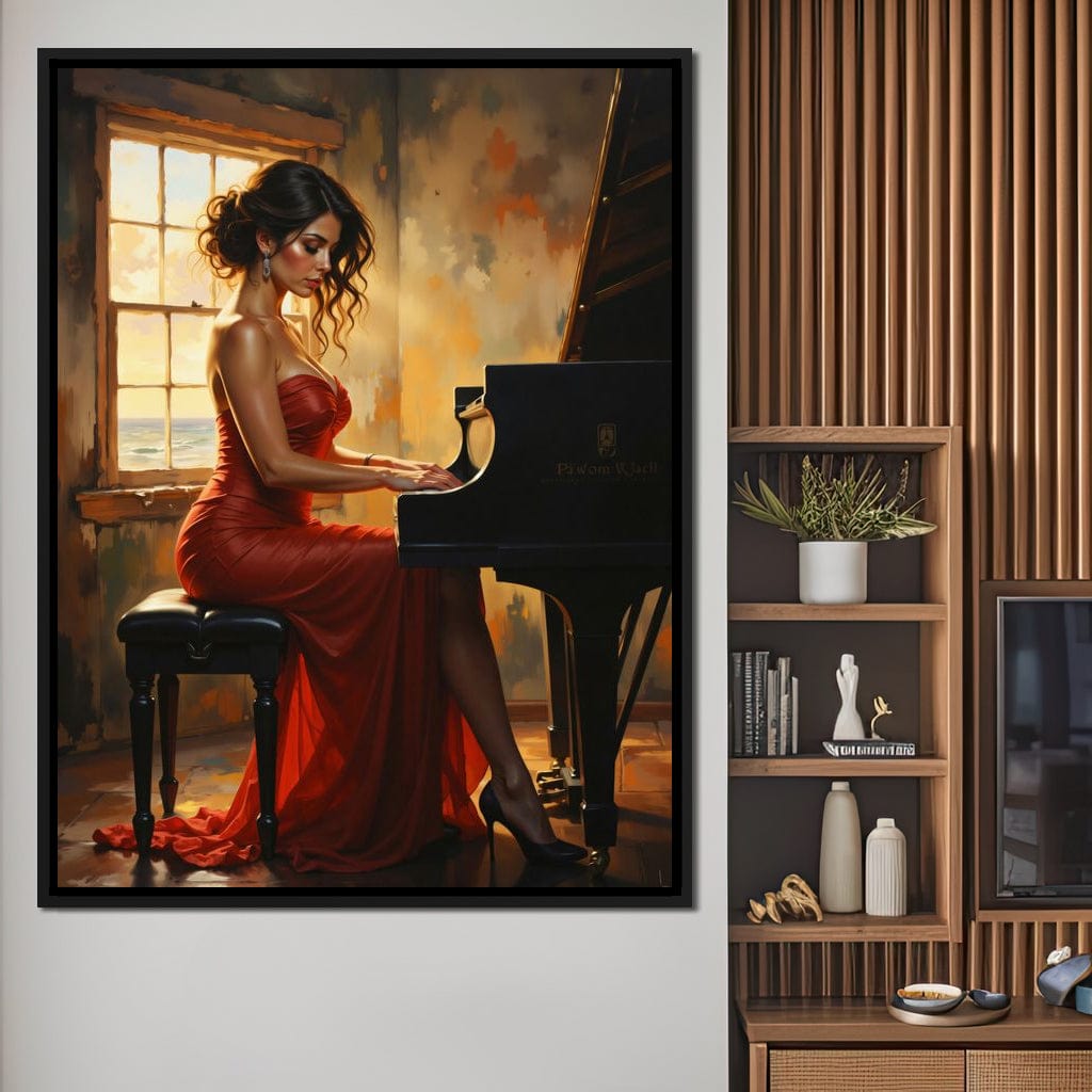 Female Portrait 345 Canvas Wall Art