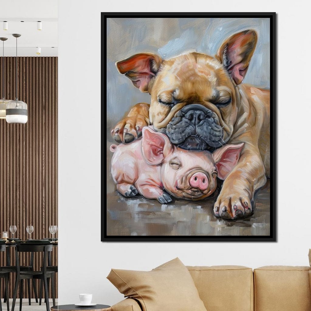 Slumber Buddies Naptime Canvas Wall Art