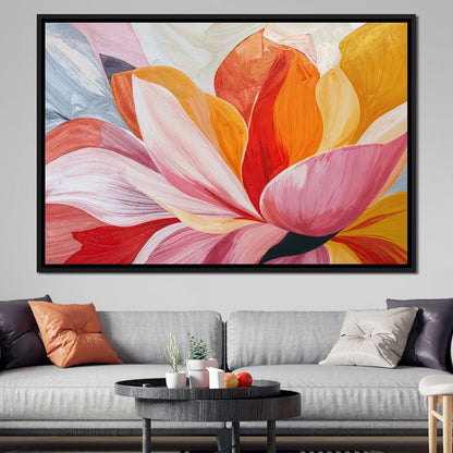 The Modern Magnolia Canvas Wall Art