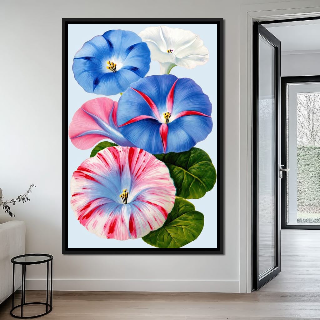 Morning Glory Reverie Canvas Wall Art
