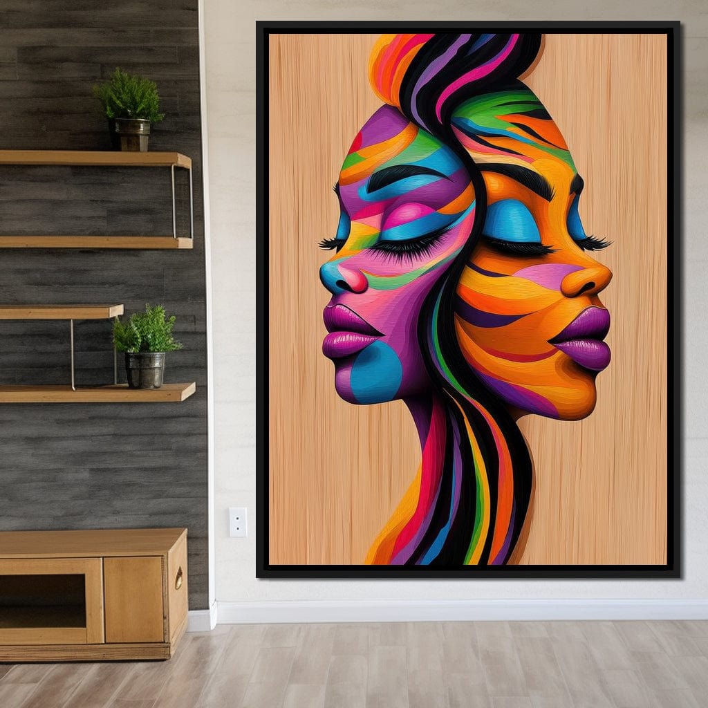 Soul Sisters in Color Canvas Wall Art