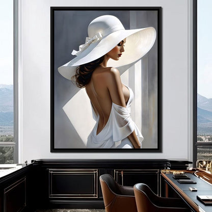 Female Portrait 350 Canvas Wall Art