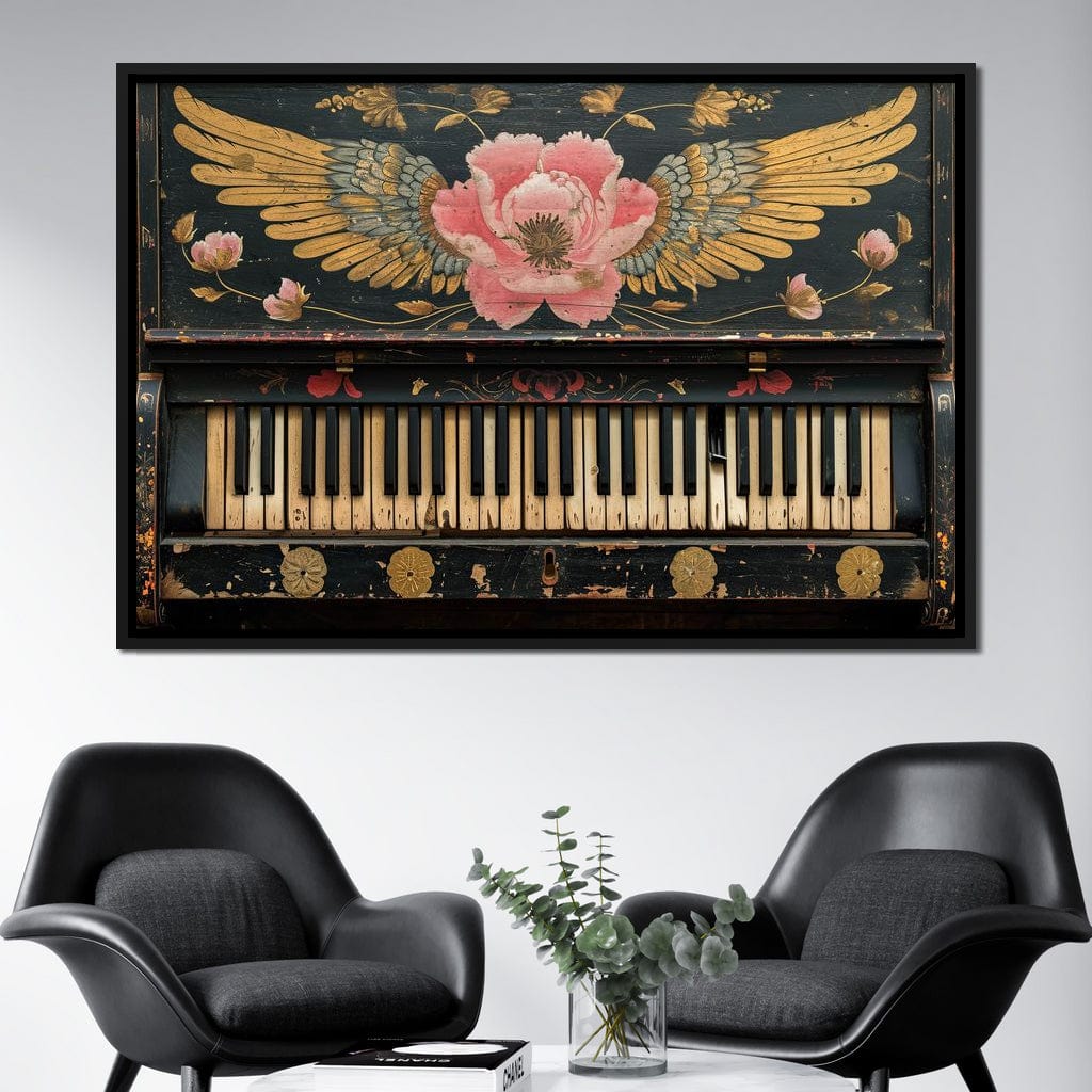 Floral Music Collection 11 Canvas Wall Art