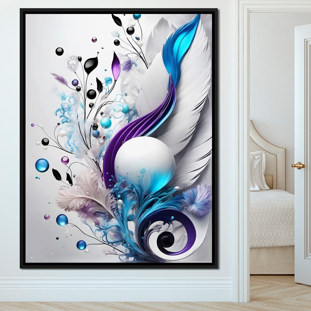 Purity and light Canvas Wall Art