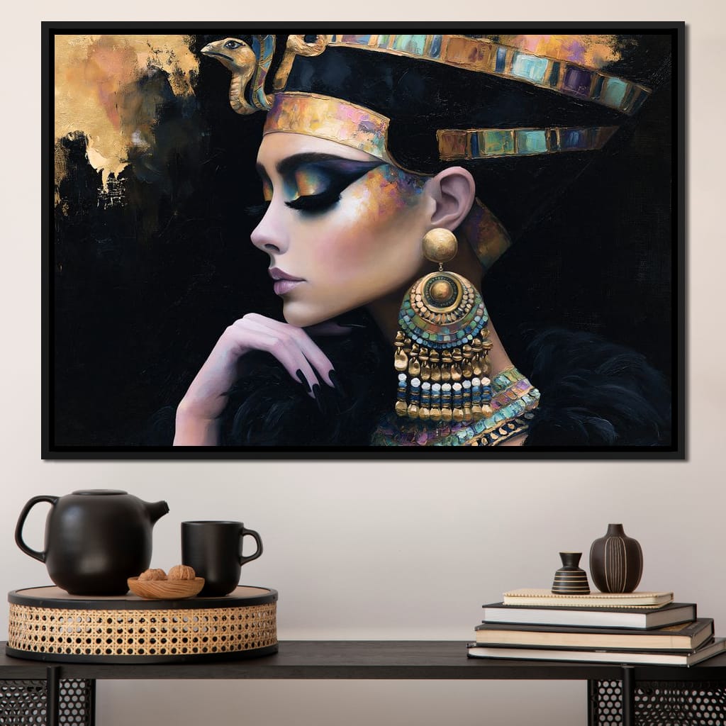 Ancient Egyptian Woman Canvas Wall Art