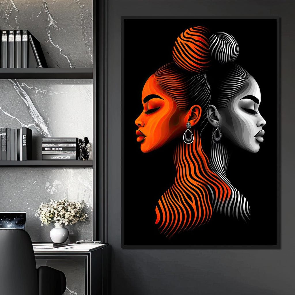 Black & Bold Canvas Wall Art