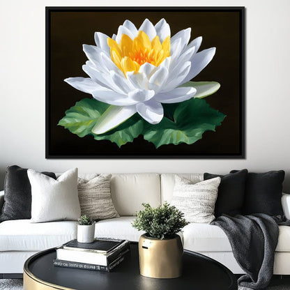 Radiant Petals Blossom Canvas Wall Art