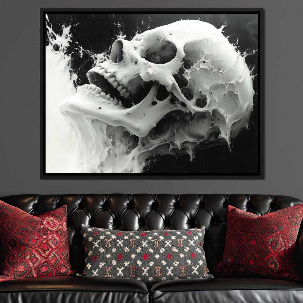 Momento Mori Canvas Wall Art