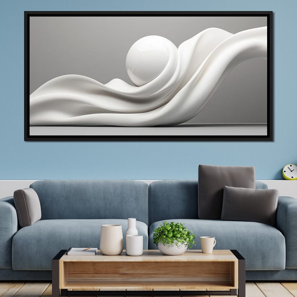 The Elegance of Simplicity Canvas Wall Art