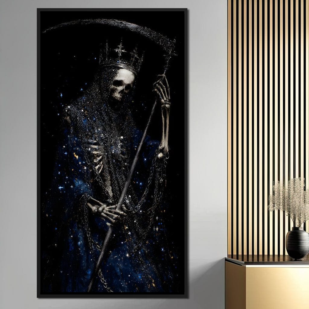 Celestial Reaper Star King Canvas Wall Art