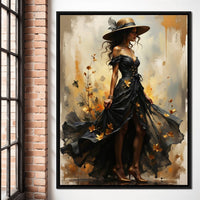 Female Portrait 325 Canvas Wall Art